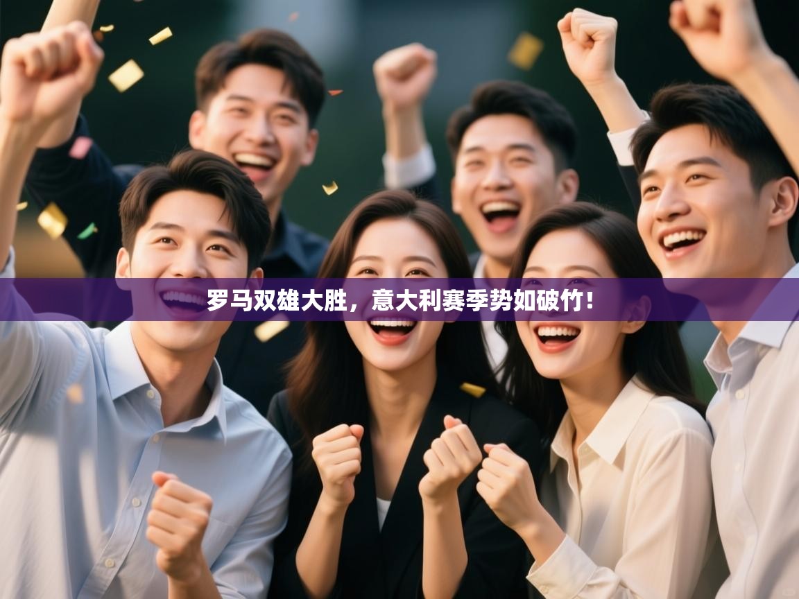 罗马双雄大胜，意大利赛季势如破竹！